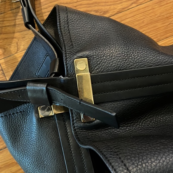 LANVIN -Paris womans bl leather xl bag - Picture 6 of 10